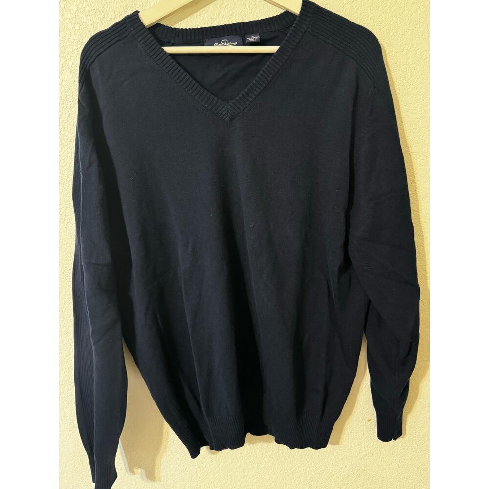 Jack Nicklaus Men's V-Neck Sweater Size Large Dark Gray